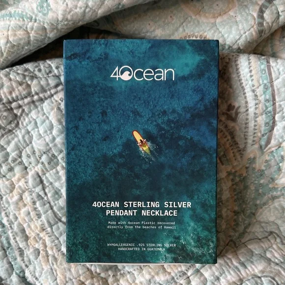 4Ocean Sterling Silver Pendant Necklace - Picture 3 of 5